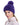 Knitted Mink Hat with Fox Pom Pom