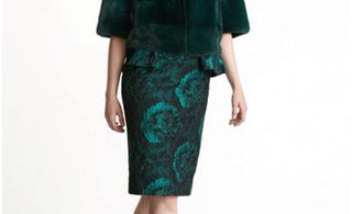 A Green Fur Jacket Will Make a Splash in Your Wardrobe
