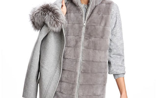 Check Out These Inspirational Ideas for a Grey Coat with a Fur Hood
