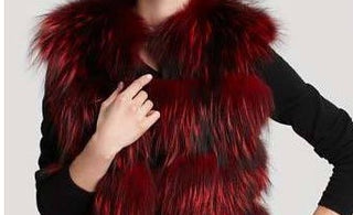 Never Fear the Red Fur Jacket: Make It the Highlight of Your Collection!