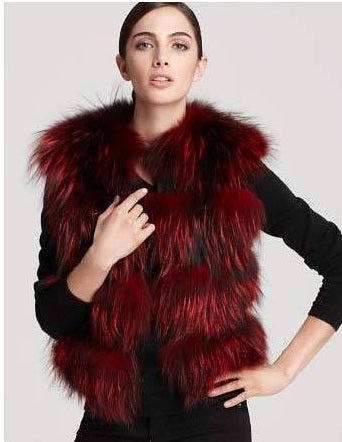 Never Fear the Red Fur Jacket: Make It the Highlight of Your Collection!