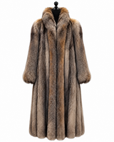 Archive & Vintage 52" Crystal Fox Coat