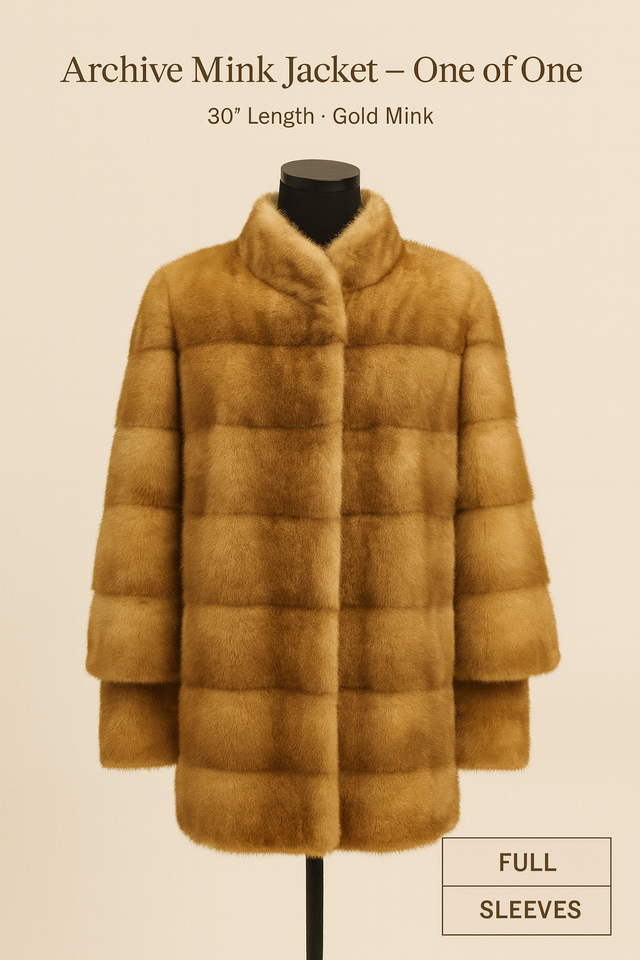Archive Vintage Mink Jacket - One of One