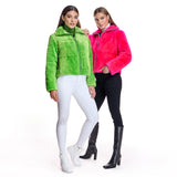 Julia & Stella Shearling Jacket Reversible to Nylon-Maximilian