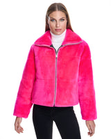 Julia & Stella Shearling Jacket Reversible to Nylon-Maximilian
