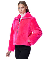 Julia & Stella Shearling Jacket Reversible to Nylon-Maximilian