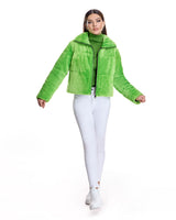 Julia & Stella Shearling Jacket Reversible to Nylon-Maximilian