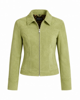 Suede Shirt Collar Jacket / Maximilian