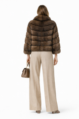 Maximilian Lux 23" Barguzin Russian Sable Fur Jacket