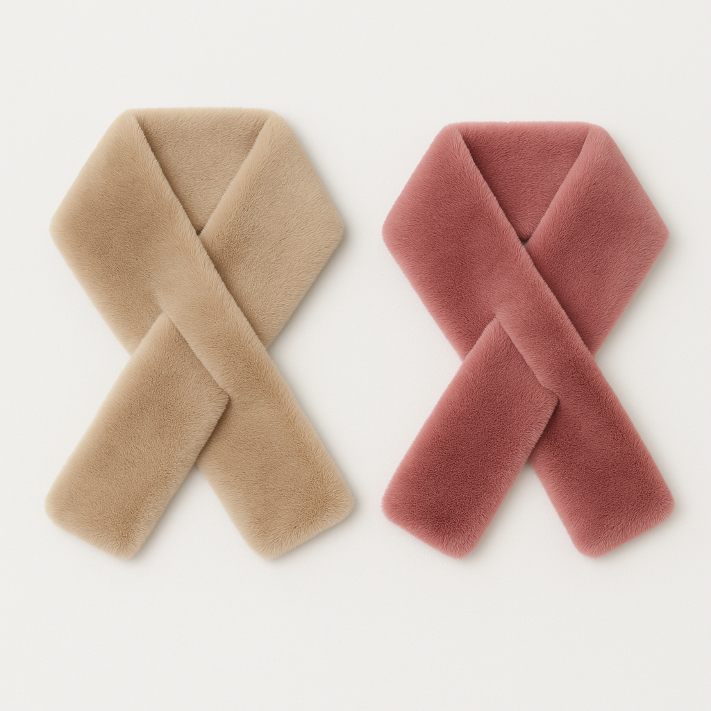 Mink Pull Thru Scarf