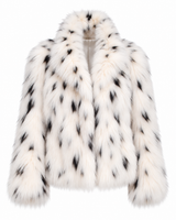 Maximilian 22" Spotted Dyed Section Fox Bolero