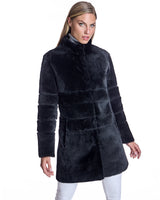 Maximilian Horizontal Shearling Jacket