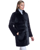 Maximilian Horizontal Shearling Jacket