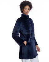 Maximilian Horizontal Shearling Jacket