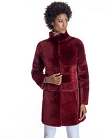 Maximilian Horizontal Shearling Jacket