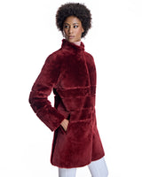 Maximilian Horizontal Shearling Jacket