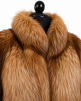 Archive & Vintage 22" Natural Amber Fox Bolero
