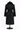 Archive & Vintage 40" Black dyed Swakara Lamb Coat with Mink Collar