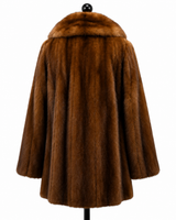 Archive & Vintage 31" Demibuff Mink Jacket with Sable Notch Collar