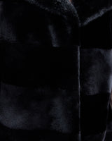Horizontal Sheared Mink Vest