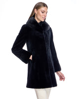 Flared Sheared Mink Jacket