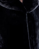 Flared Sheared Mink Jacket