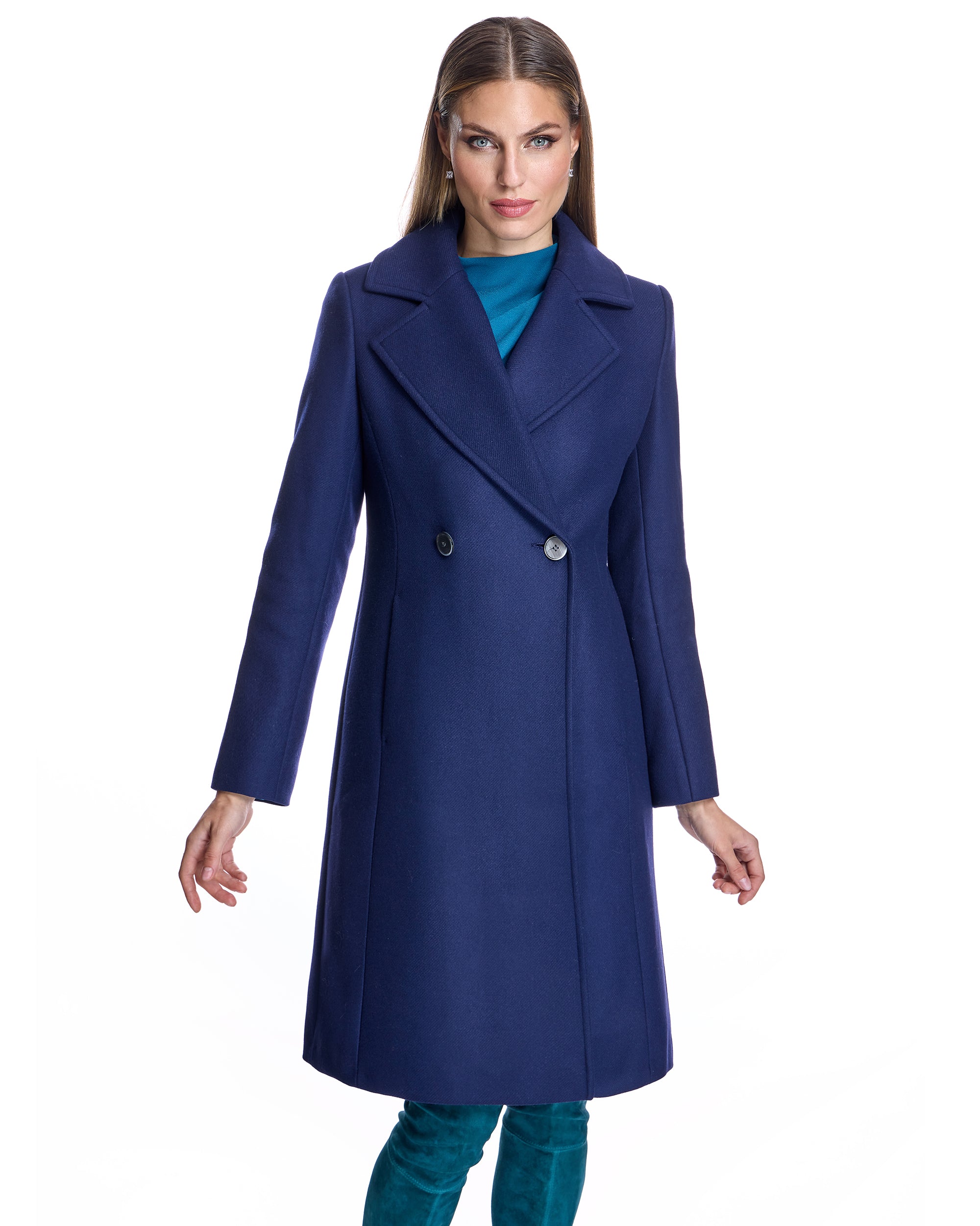 Italian Cashmere Woolblend Coat