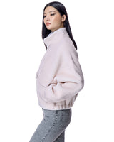 Cropped Lambswool Jacket
