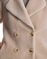 Lambs Wool Pea Jacket