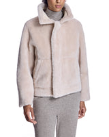 Beige Lambswool Jacket-Maximilian