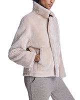 Beige Lambswool Jacket-Maximilian
