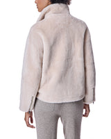 Beige Lambswool Jacket-Maximilian