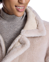 Beige Lambswool Jacket-Maximilian
