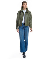 Maximilian Oversized Italian Leather Jacket-Maximilian