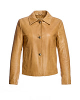 Croc Stamped Leather Jacket-Maximilian