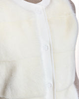 Mink Vest with Cashmere Back