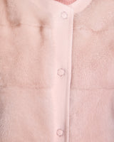 Mink Vest with Cashmere Back
