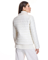 Nylon Jacket with Mink Trim