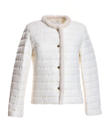 Nylon Jacket with Mink Trim