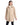 Woolblend Walking Coat with Shearling Trim