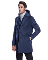 Men's Hooded Wool Jacket