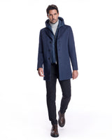 Men's Hooded Wool Jacket