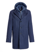 Men's Hooded Wool Jacket