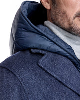 Men's Hooded Wool Jacket