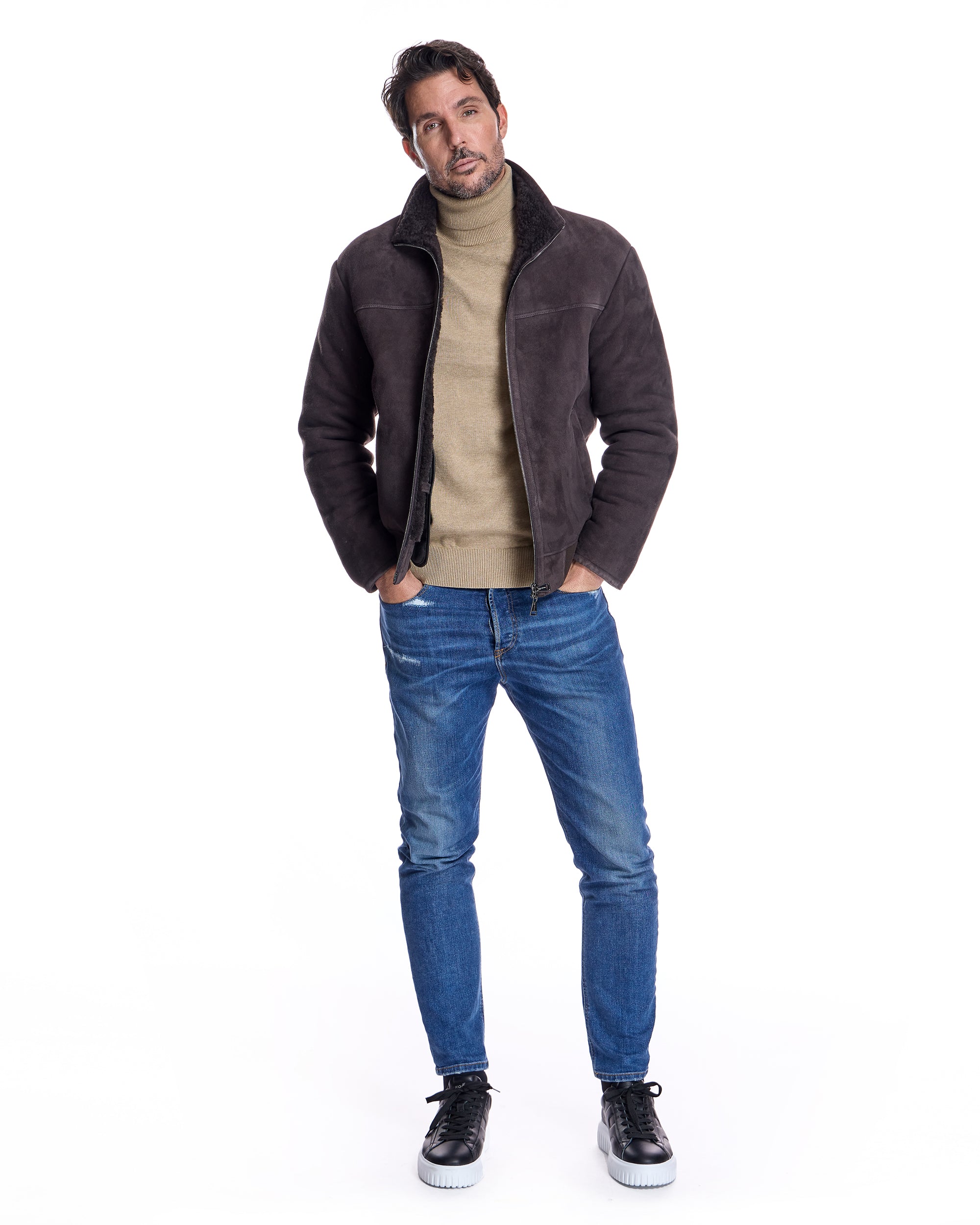 Men's Shearling Lamb Jacket