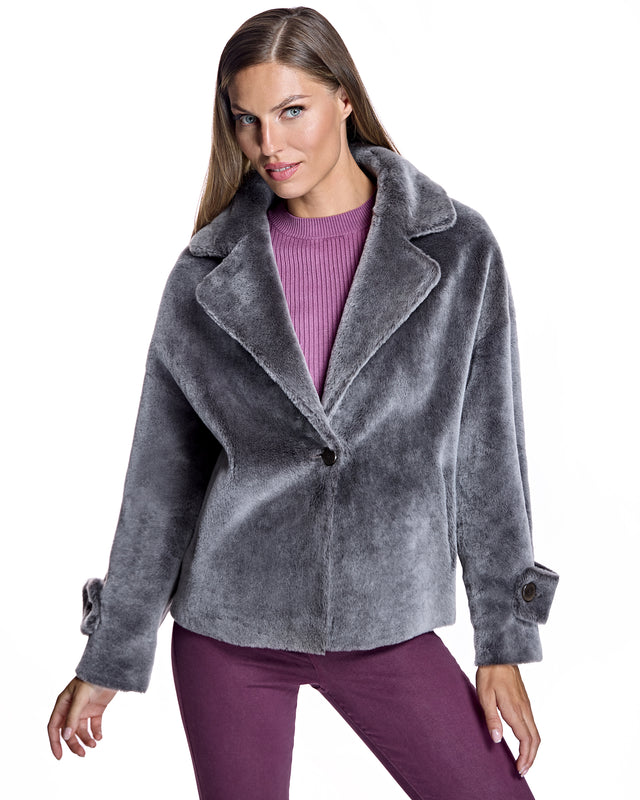 Reversible Shearling Lamb Jacket-Maximilian