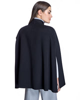Loro Piana Cashmere Blend Cape with Cashmere Goat Pockets-Maximilian
