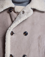 Men's Shearling Peacoat