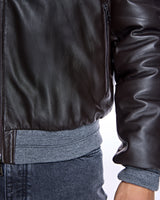 Reversible Men's Leather Jacket
