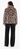Maximilian 24" Sapphire Animal Print Dyed Mink Section Jacket